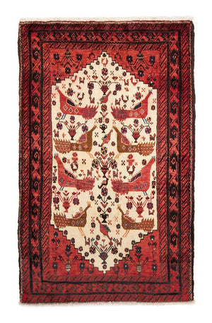 Baluch-matta - 173 x 109 cm - röd