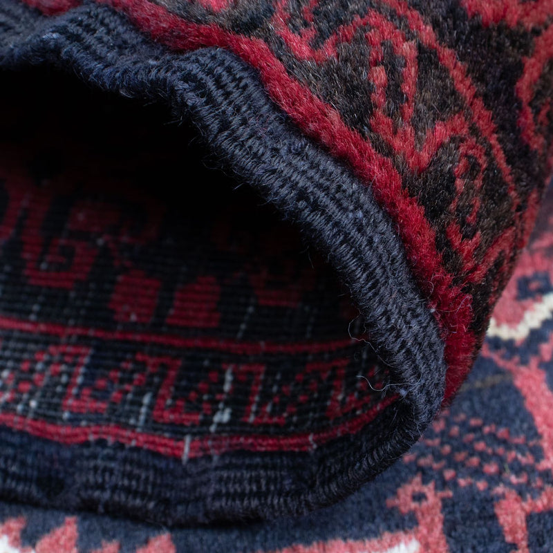 Baluch-matta - 157 x 87 cm - mörkröd