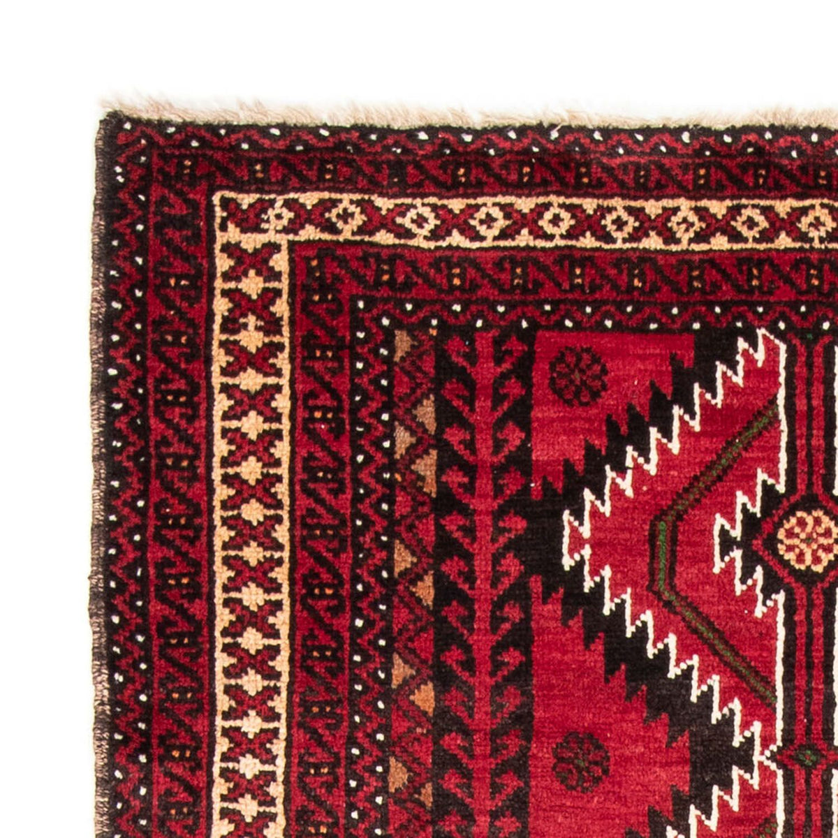 Baluch-matta - 190 x 124 cm - flerfärgad