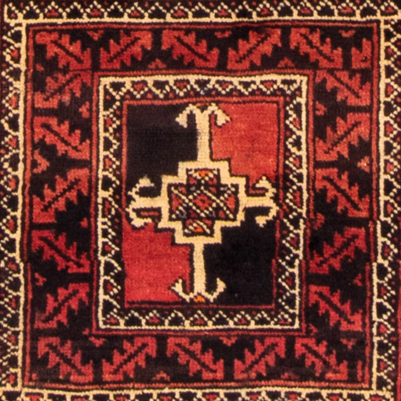 Runner Baluch-matta - 236 x 127 cm - röd