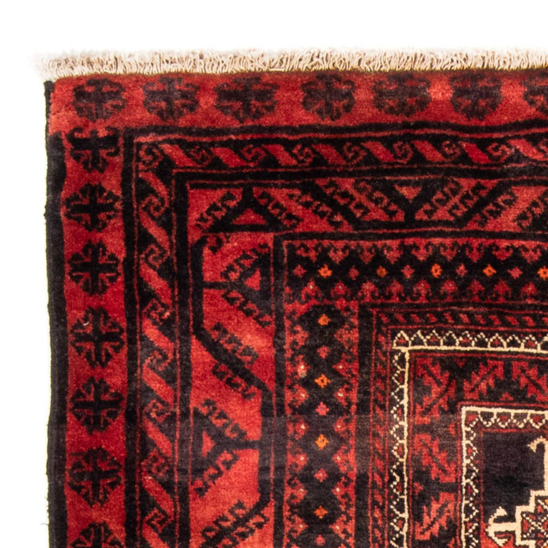 Runner Baluch-matta - 236 x 127 cm - röd