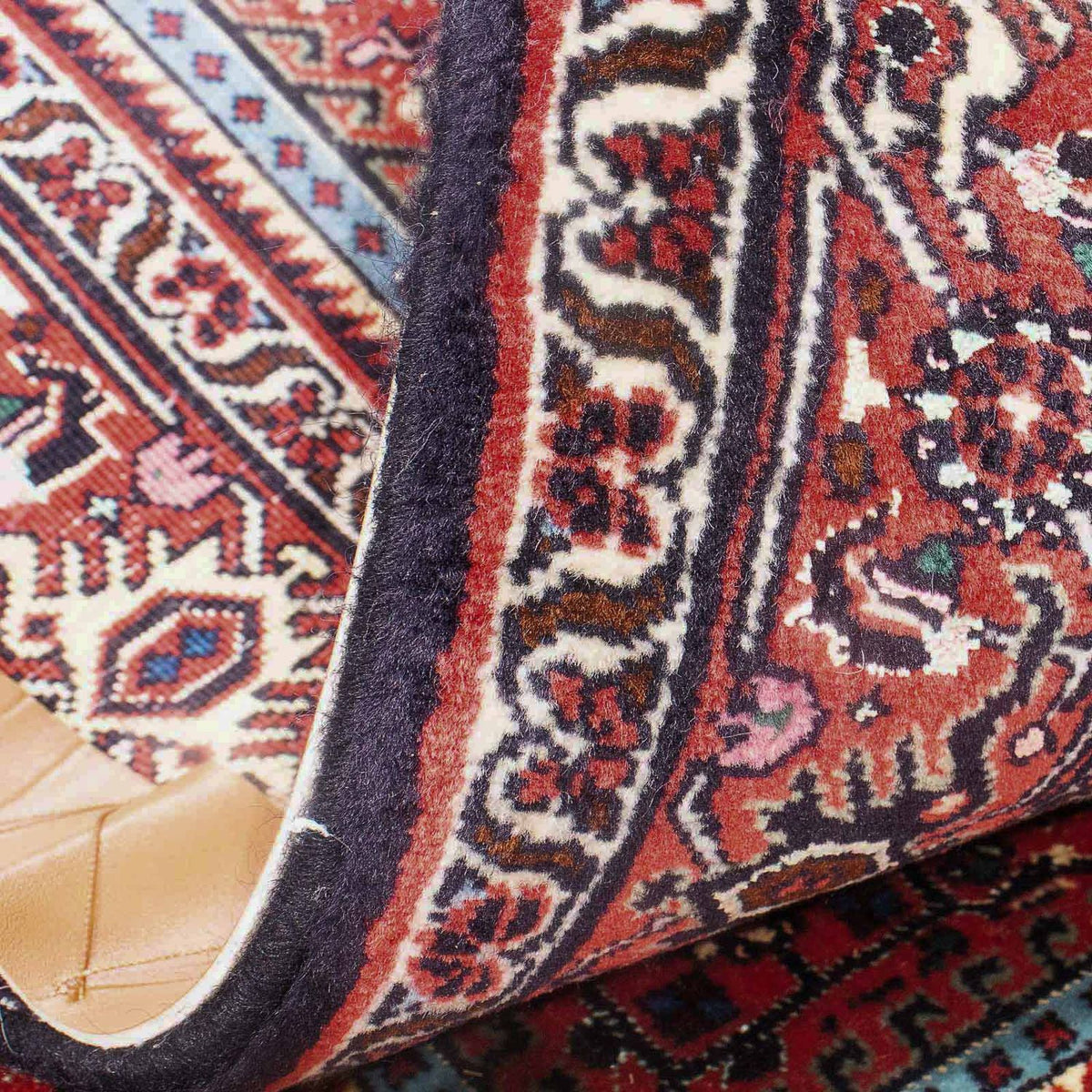 Persisk matta - Bijar - 151 x 86 cm - ljusröd