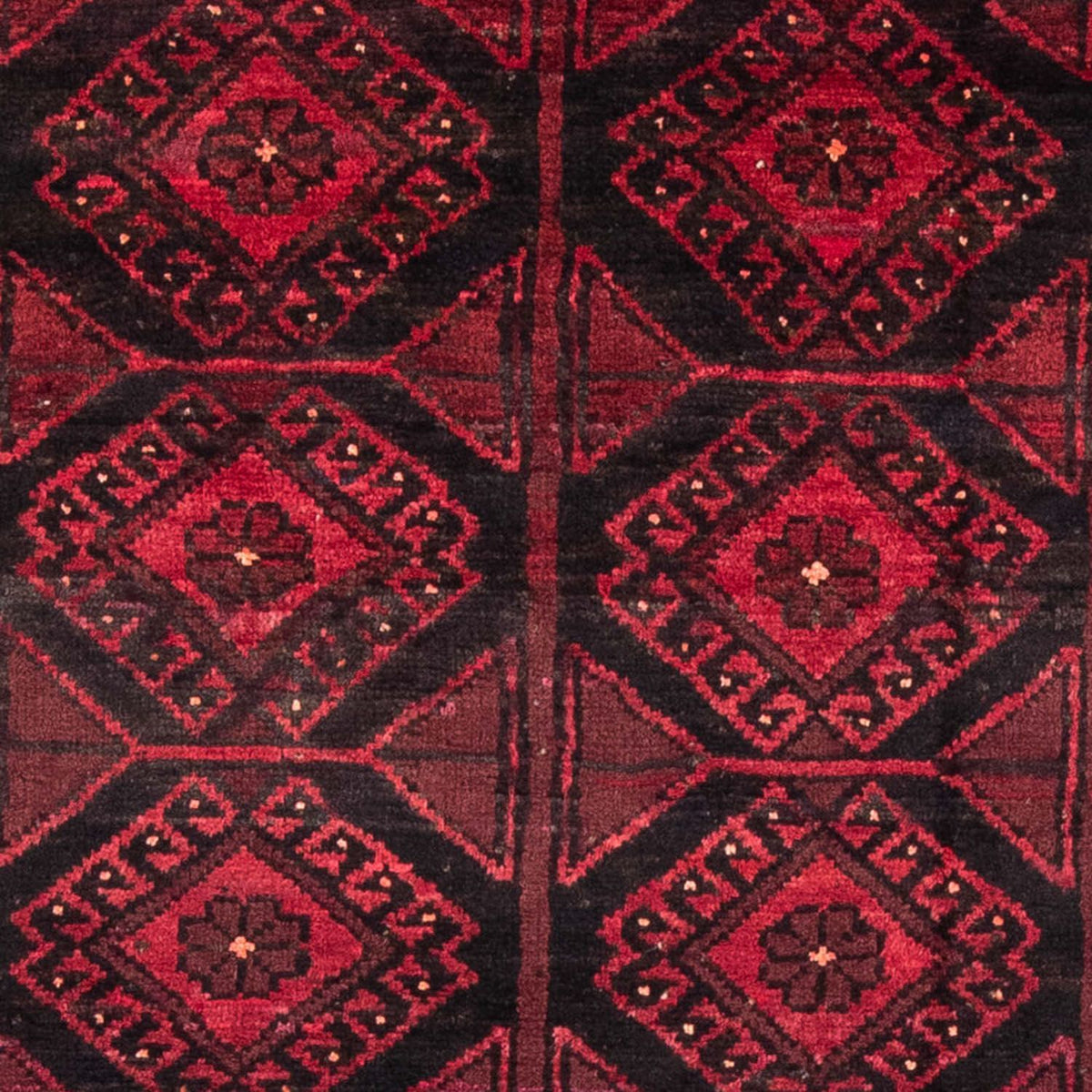 Baluch-matta - 180 x 123 cm - röd