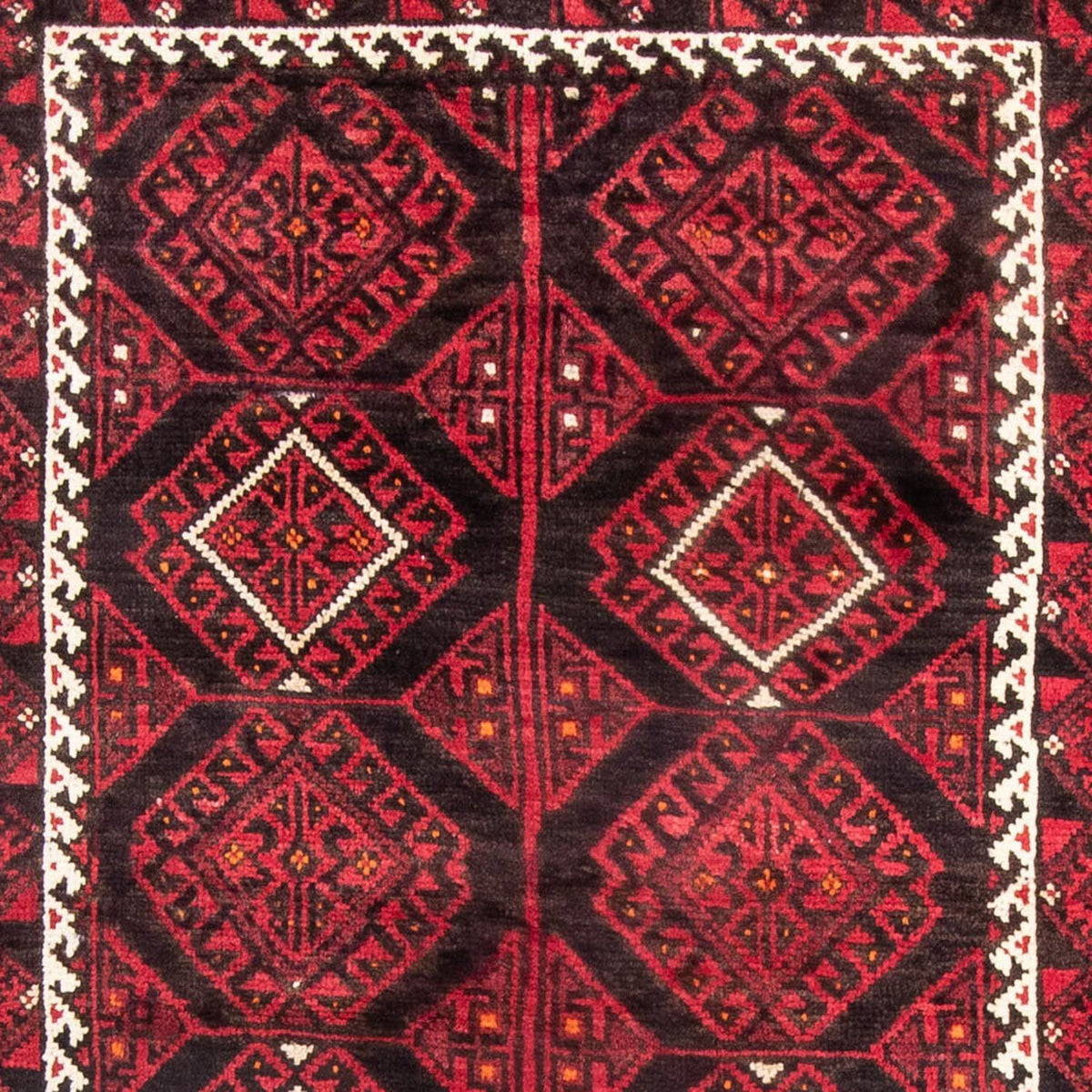 Baluch-matta - 180 x 114 cm - röd