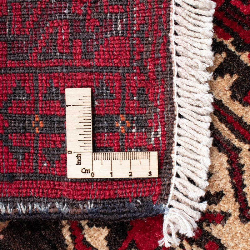 Baluch-matta - 136 x 91 cm - mörkröd