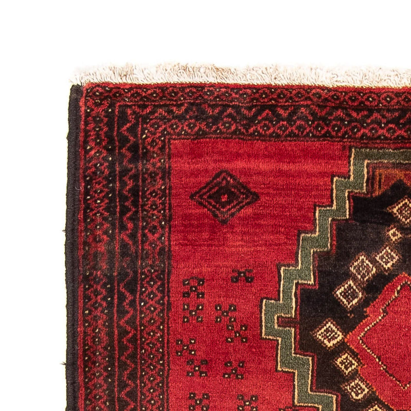 Runner Baluch-matta - 186 x 100 cm - mörkröd