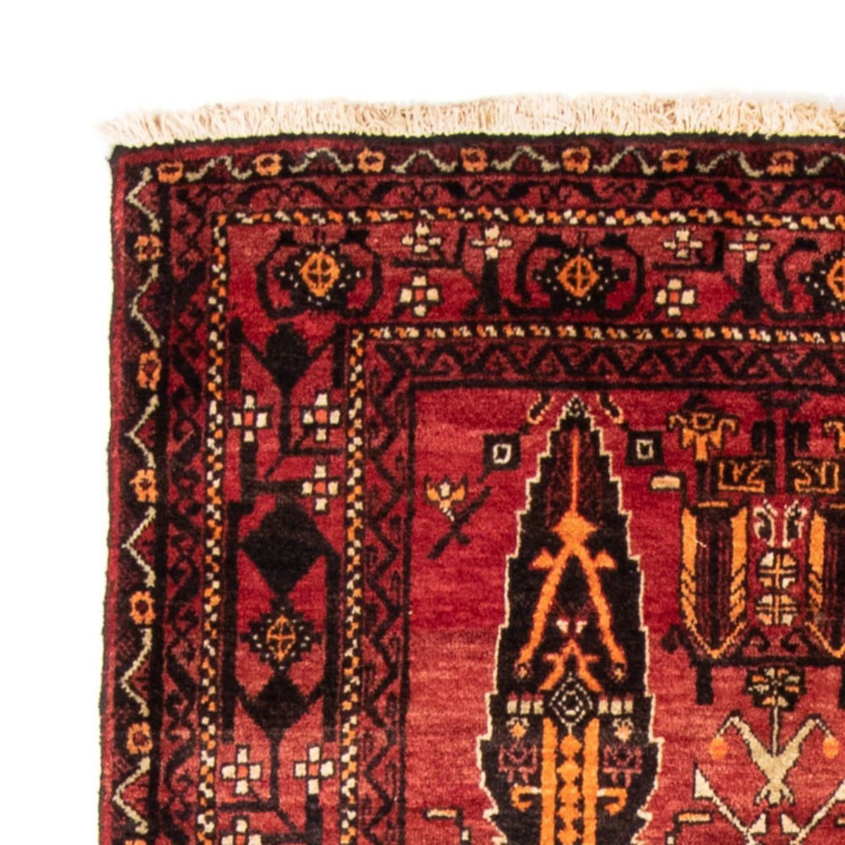 Runner Baluch-matta - 180 x 102 cm - röd