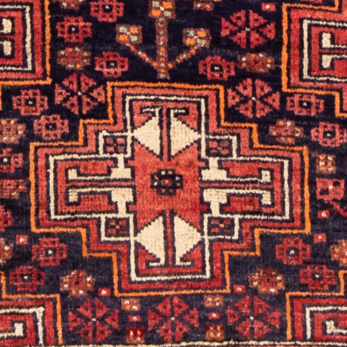 Runner Baluch-matta - 221 x 110 cm - röd