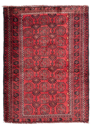 Baluch-matta - 150 x 108 cm - röd