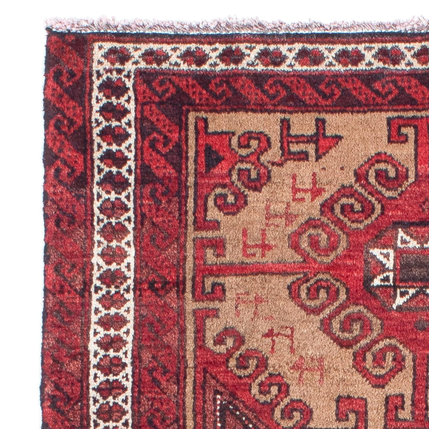 Baluch-matta - 140 x 76 cm - röd