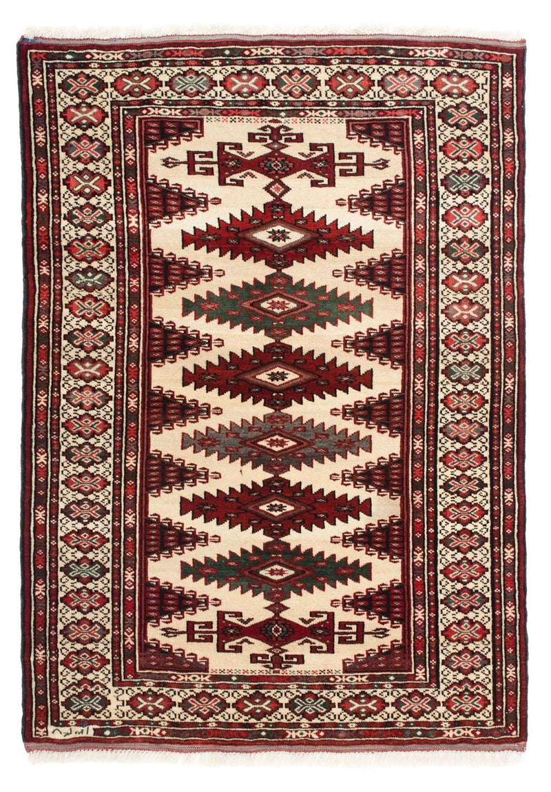 Baluch-matta - 128 x 91 cm - beige