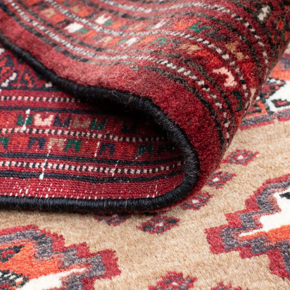 Baluch-matta - 154 x 98 cm - brun