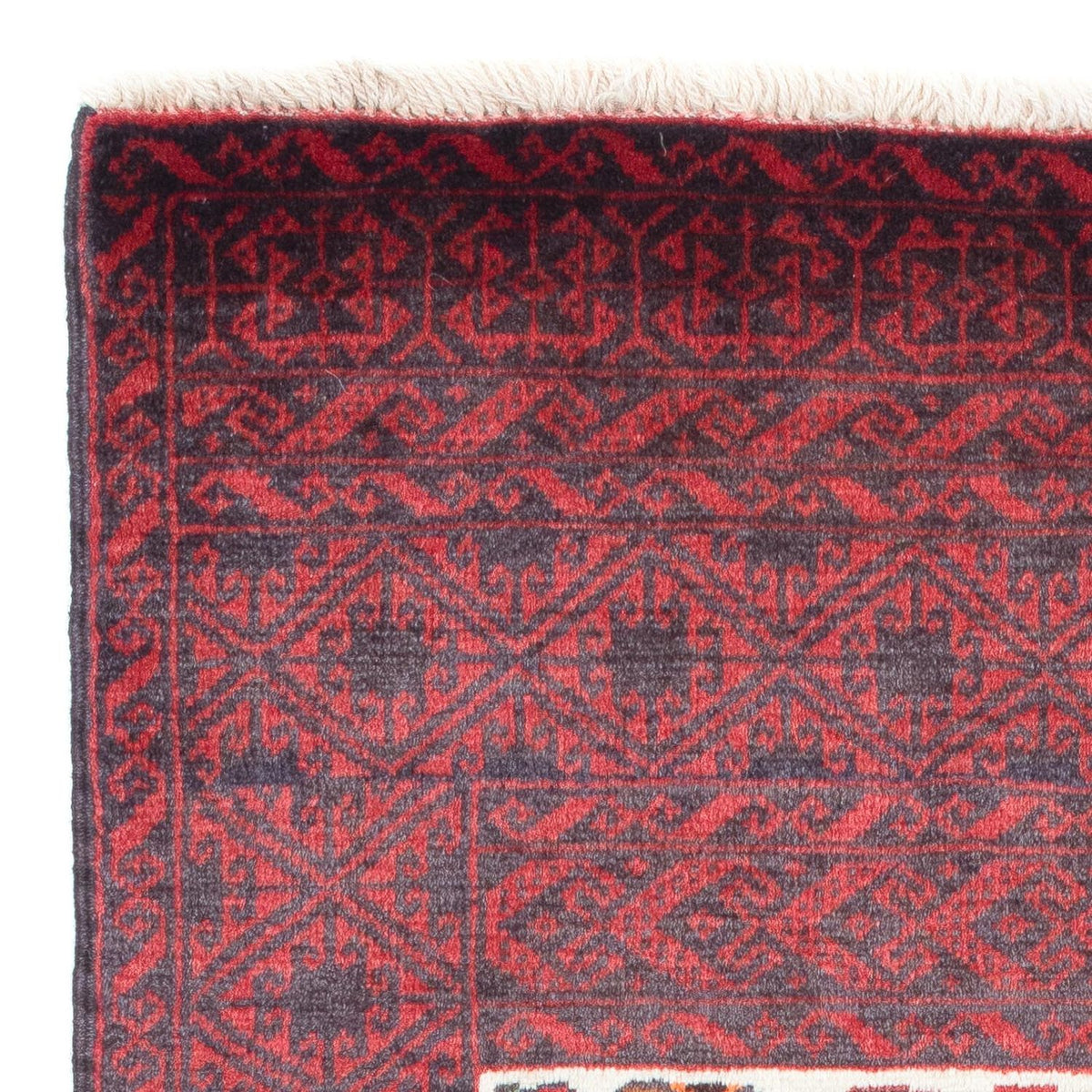 Baluch-matta - 156 x 87 cm - mörkröd