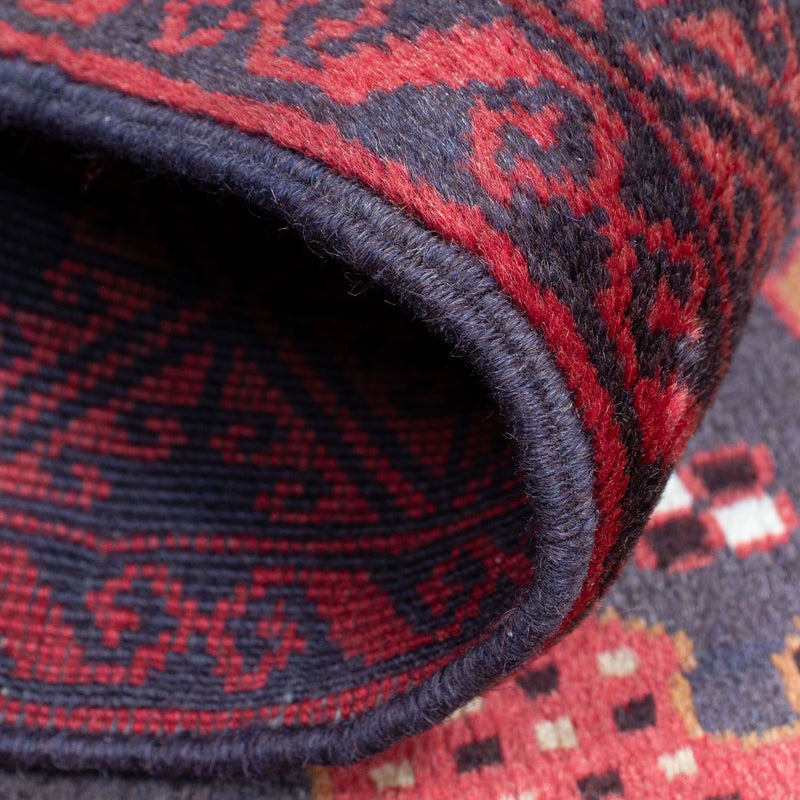 Baluch-matta - 156 x 87 cm - mörkröd