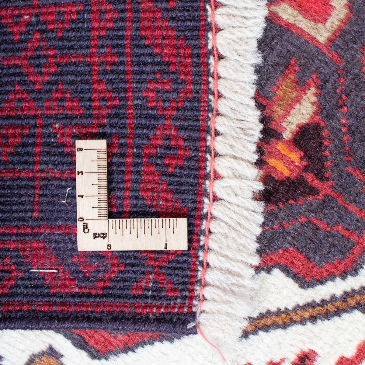 Baluch-matta - 156 x 87 cm - mörkröd