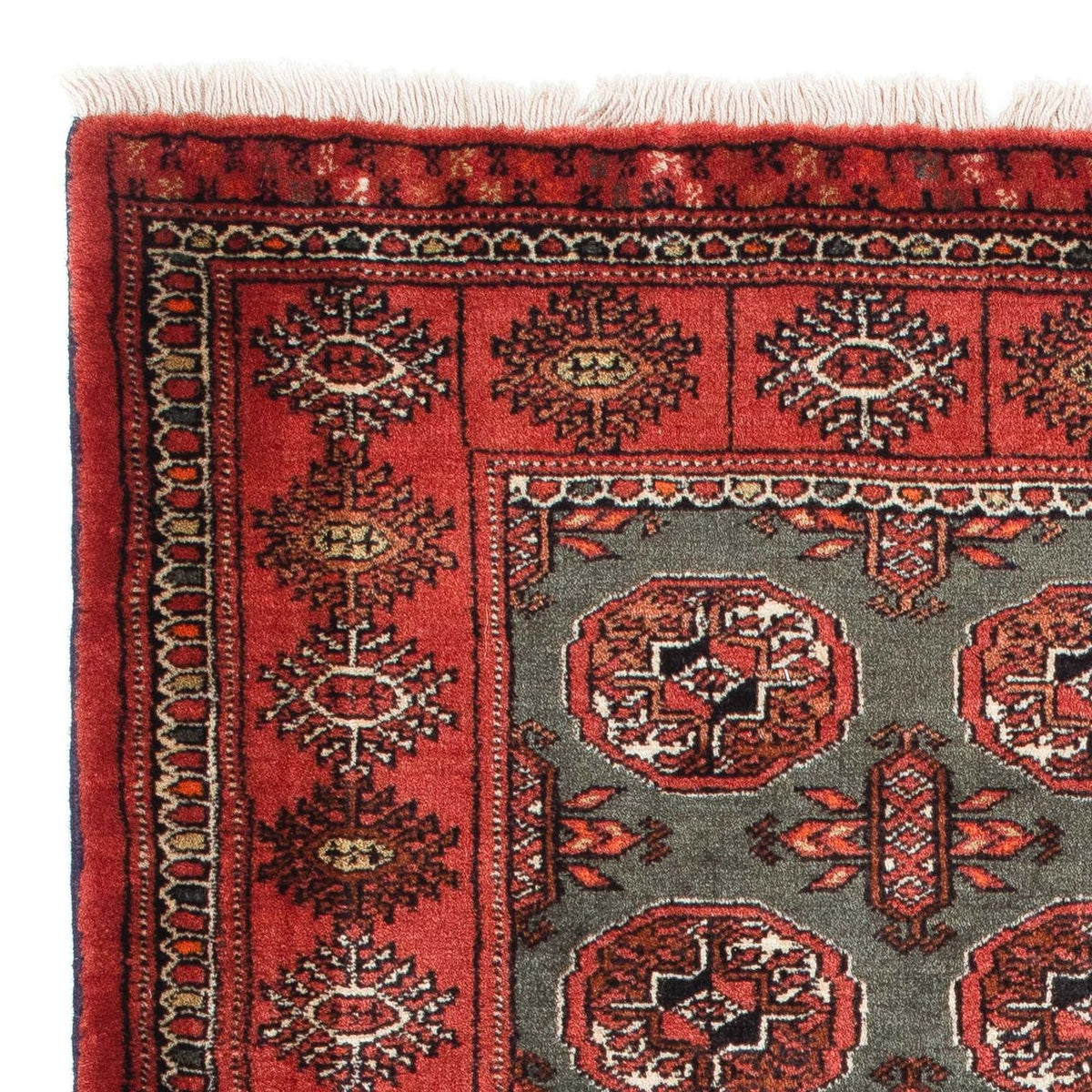 Baluch-matta - 158 x 97 cm - grått