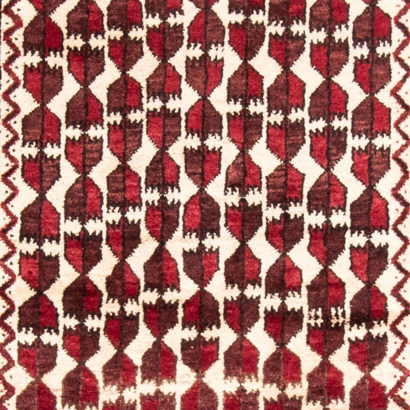 Runner Baluch-matta - 185 x 102 cm - mörkröd