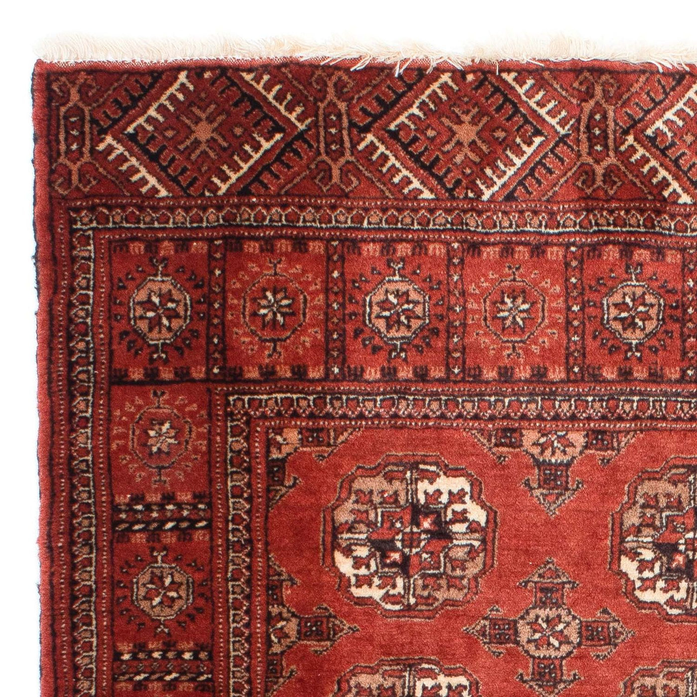 Baluch-matta - 143 x 121 cm - mörkröd