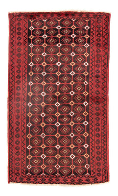Runner Baluch-matta - 188 x 107 cm - röd