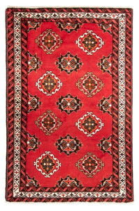 Baluch-matta - 206 x 131 cm - röd