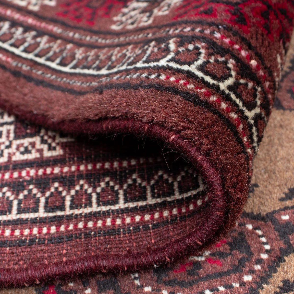 Baluch-matta - 151 x 102 cm - brun