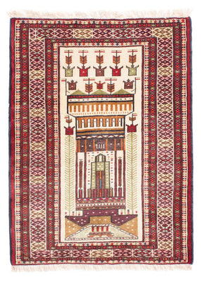 Baluch-matta - 119 x 89 cm - beige