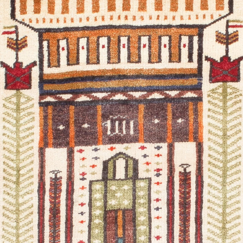 Baluch-matta - 119 x 89 cm - beige