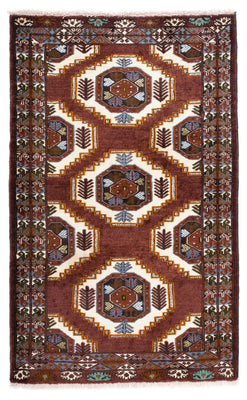 Baluch-matta - 160 x 102 cm - brun