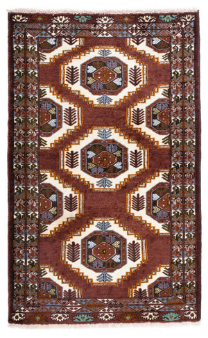 Baluch-matta - 160 x 102 cm - brun