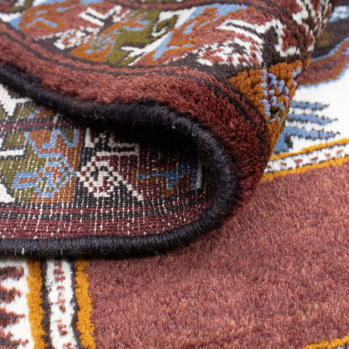 Baluch-matta - 160 x 102 cm - brun