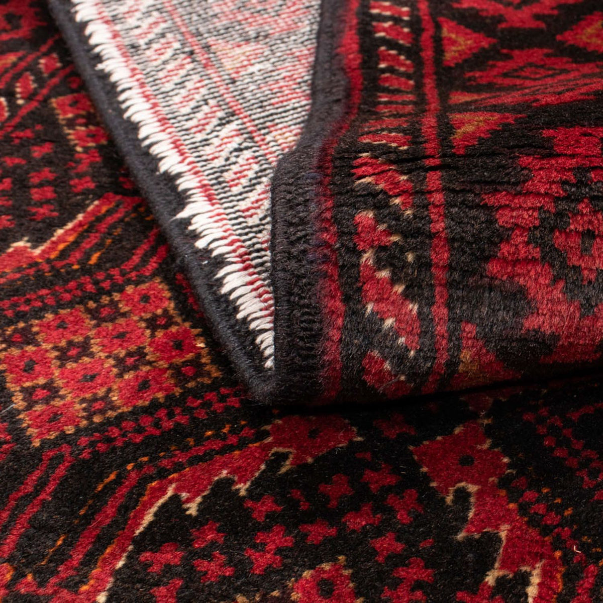 Runner Baluch-matta - 187 x 99 cm - röd