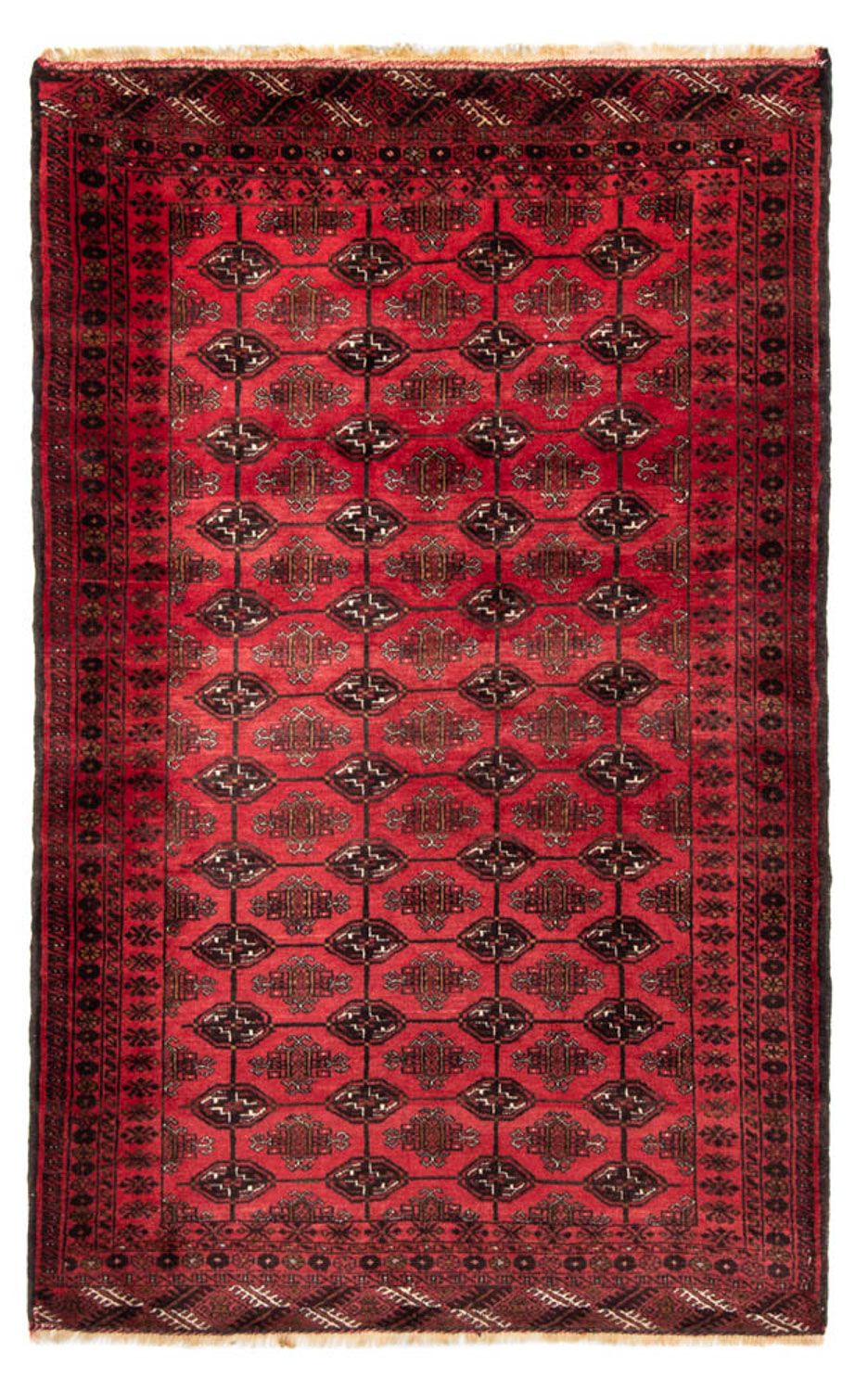Baluch-matta - 207 x 133 cm - röd