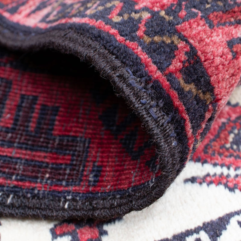 Baluch-matta - 146 x 77 cm - ljusröd