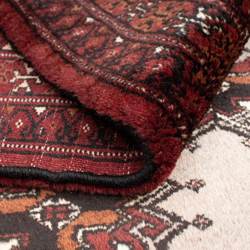 Baluch-matta - 154 x 112 cm - grått