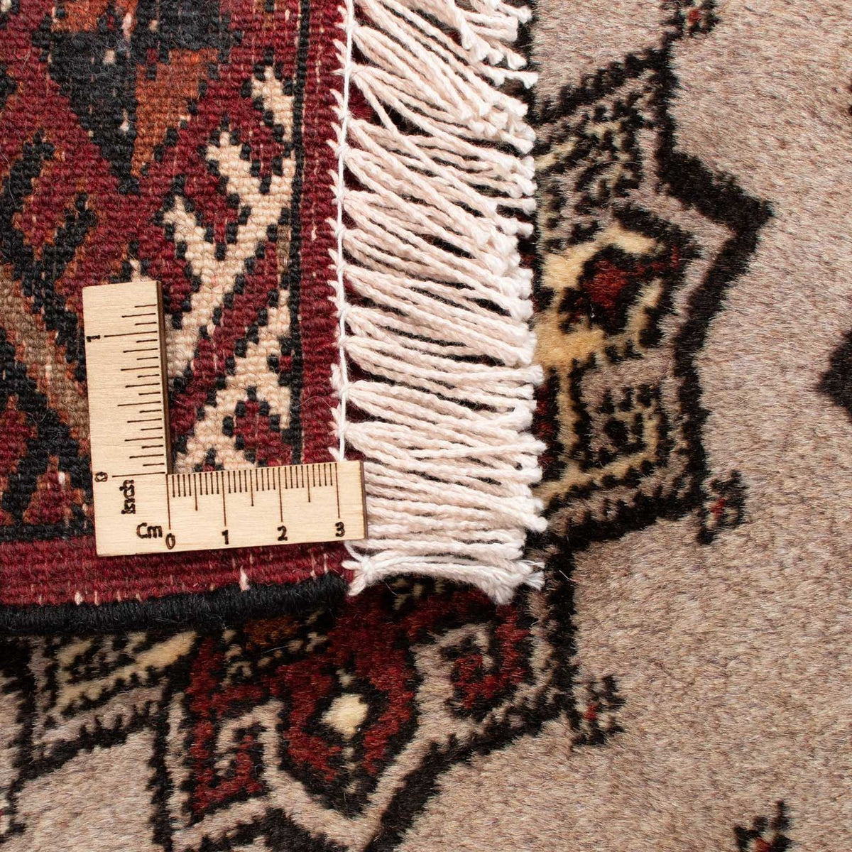 Baluch-matta - 154 x 112 cm - grått