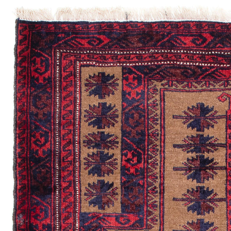 Baluch-matta - 147 x 89 cm - brun