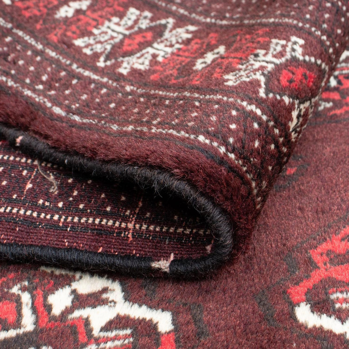 Baluch-matta - 167 x 101 cm - mörkbrun