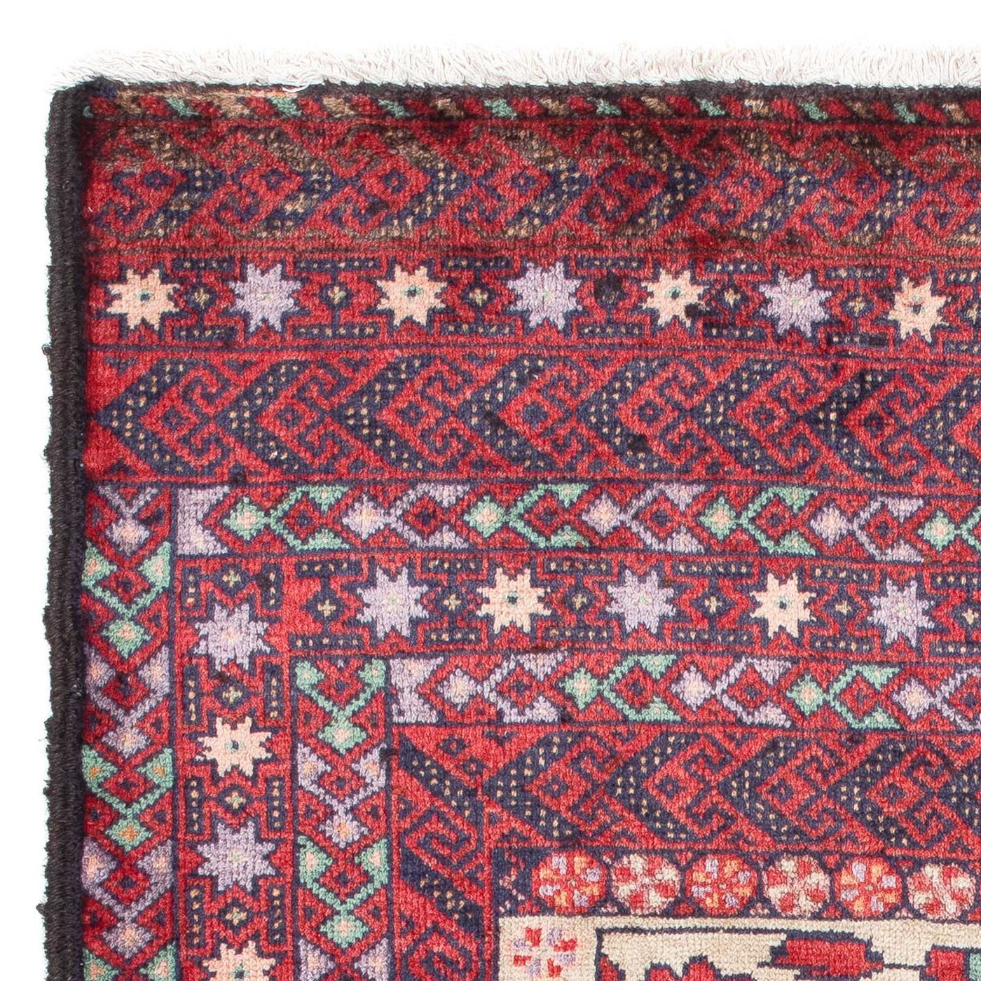 Baluch-matta - 152 x 93 cm - röd