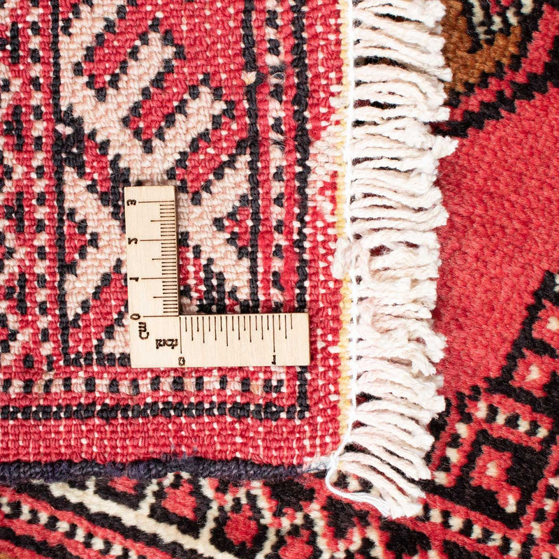 Baluch-matta - 125 x 93 cm - ljusröd