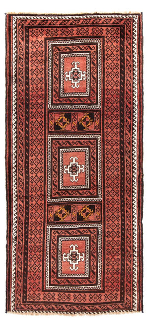 Runner Baluch-matta - 240 x 114 cm - rost