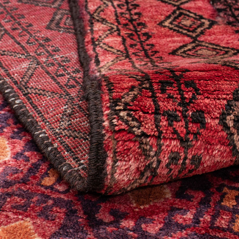 Runner Baluch-matta - 227 x 110 cm - ljusröd