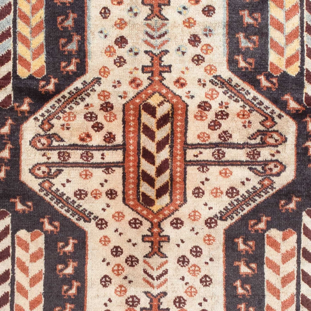 Baluch-matta - 140 x 96 cm - beige