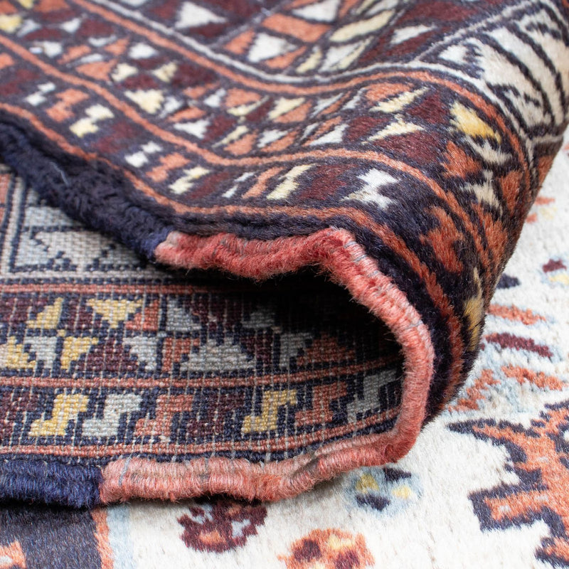 Baluch-matta - 140 x 96 cm - beige