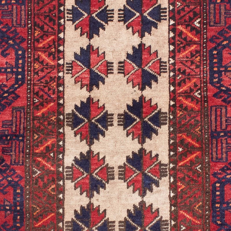 Baluch-matta - 158 x 82 cm - ljusröd