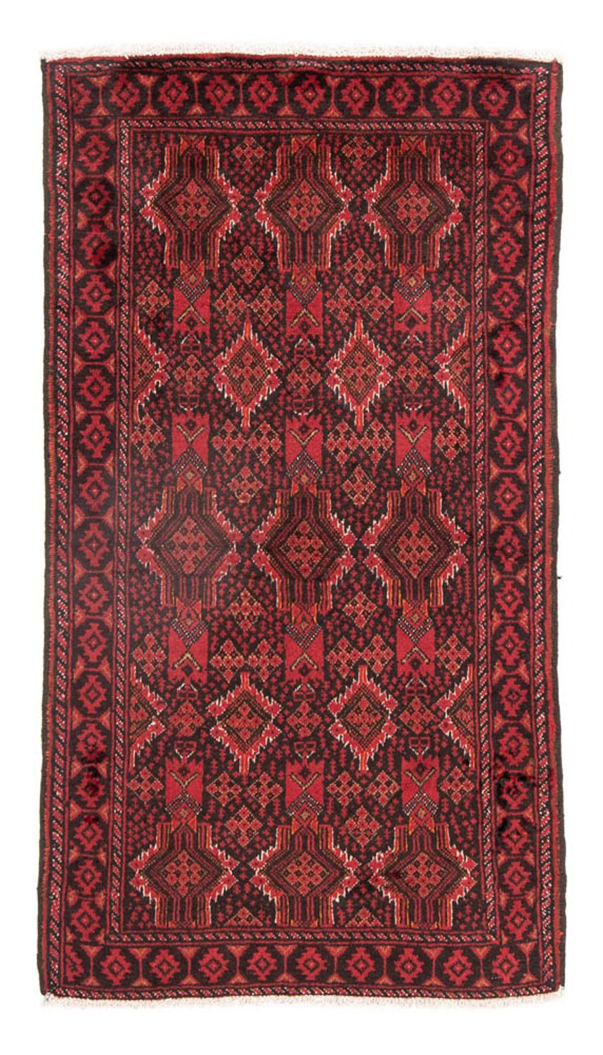 Runner Baluch-matta - 182 x 101 cm - röd