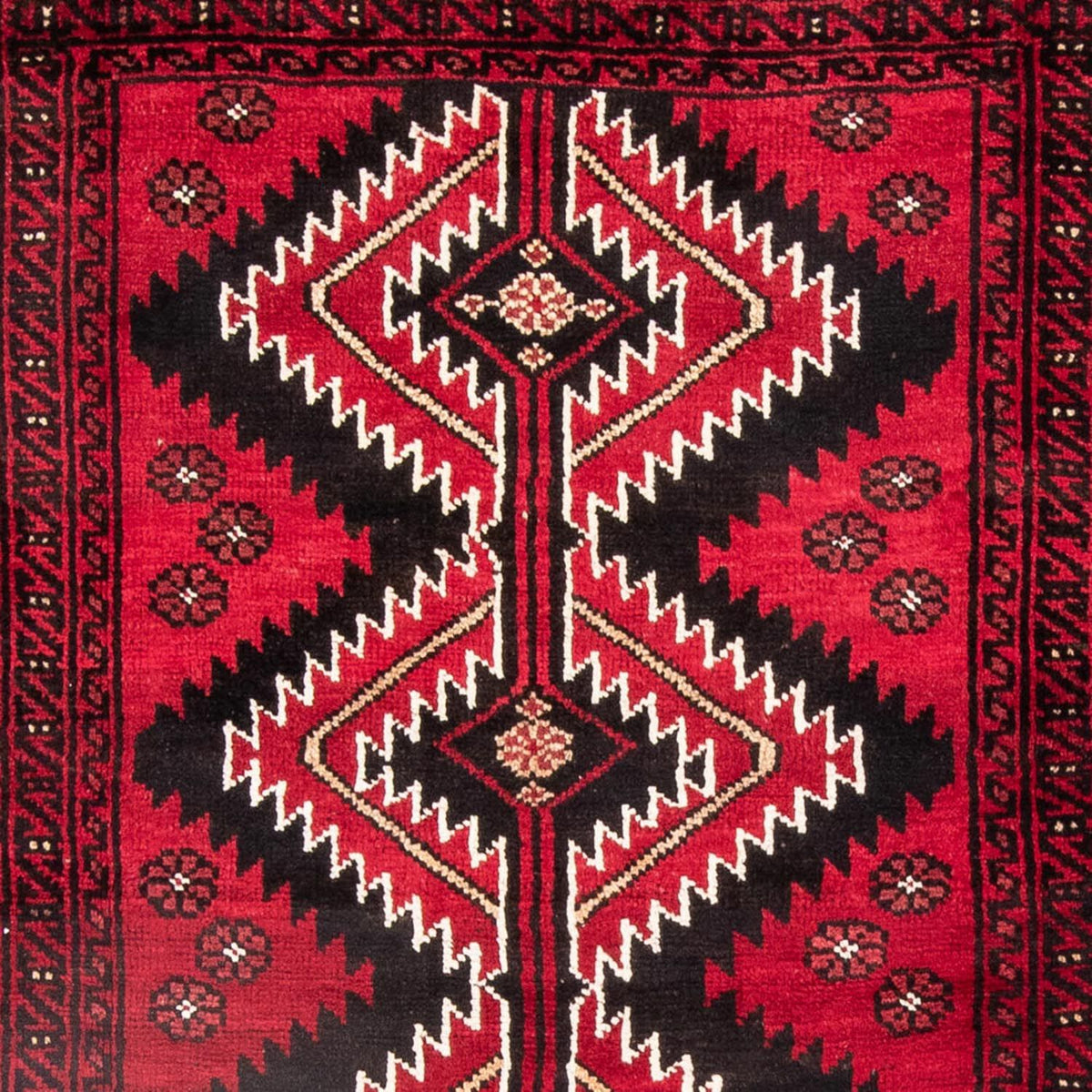 Baluch-matta - 190 x 134 cm - röd