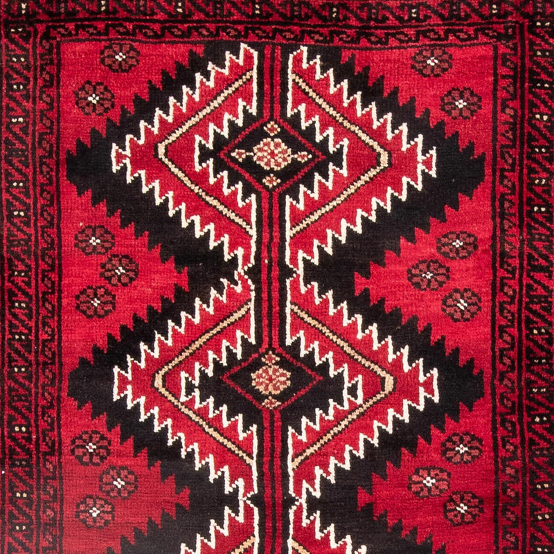 Baluch-matta - 190 x 134 cm - röd