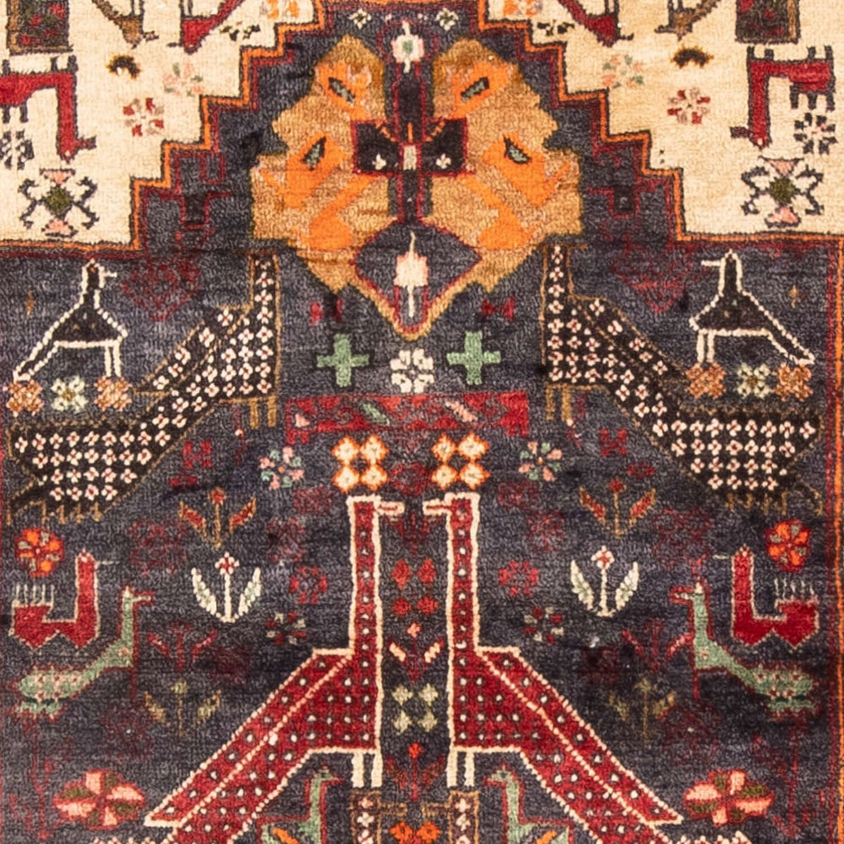 Runner Baluch-matta - 175 x 97 cm - röd