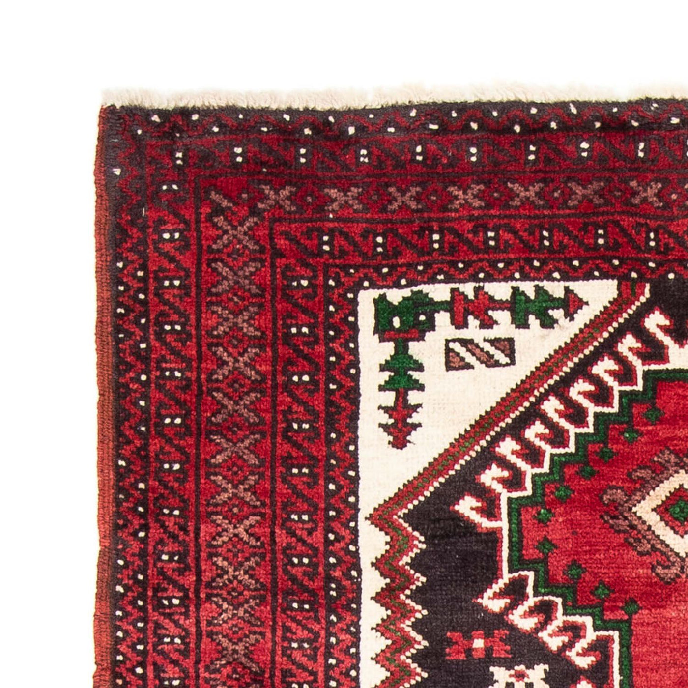 Baluch-matta - 189 x 123 cm - röd
