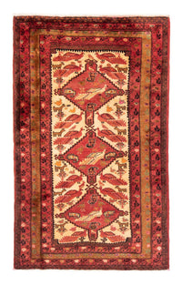Baluch-matta - 224 x 134 cm - röd
